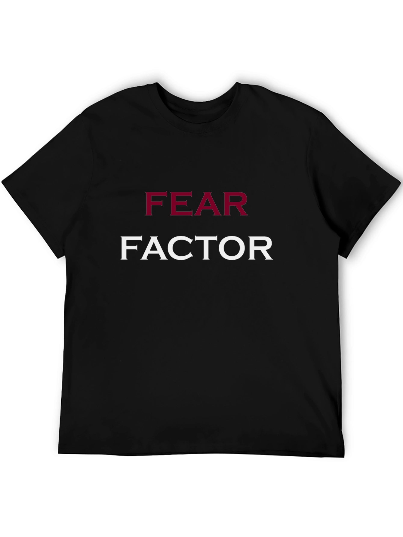 Fear Factor Graphic Tee - Bold Statement Shirt