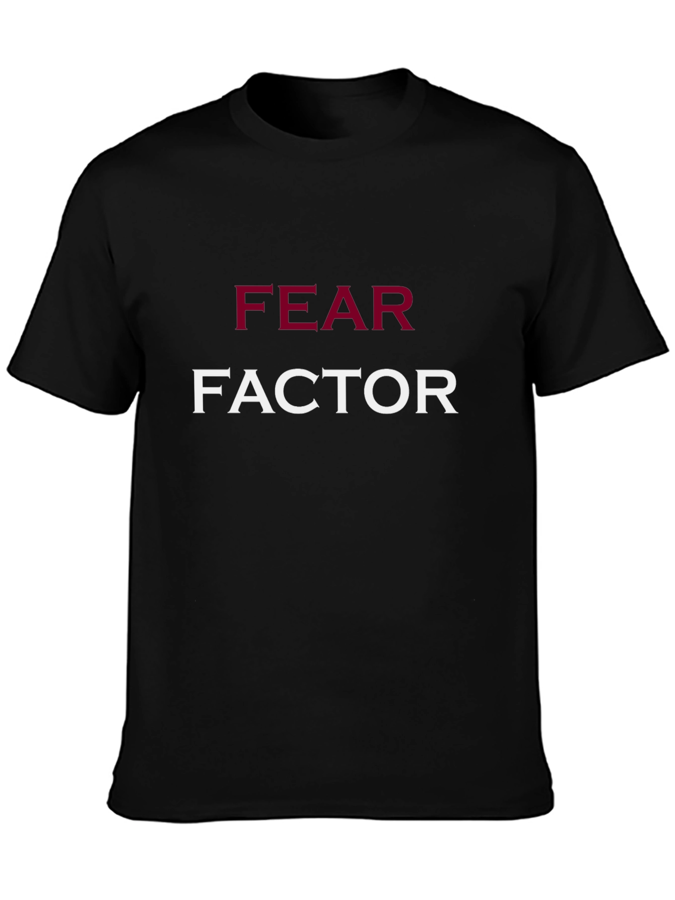 Fear Factor Graphic Tee - Bold Statement Shirt