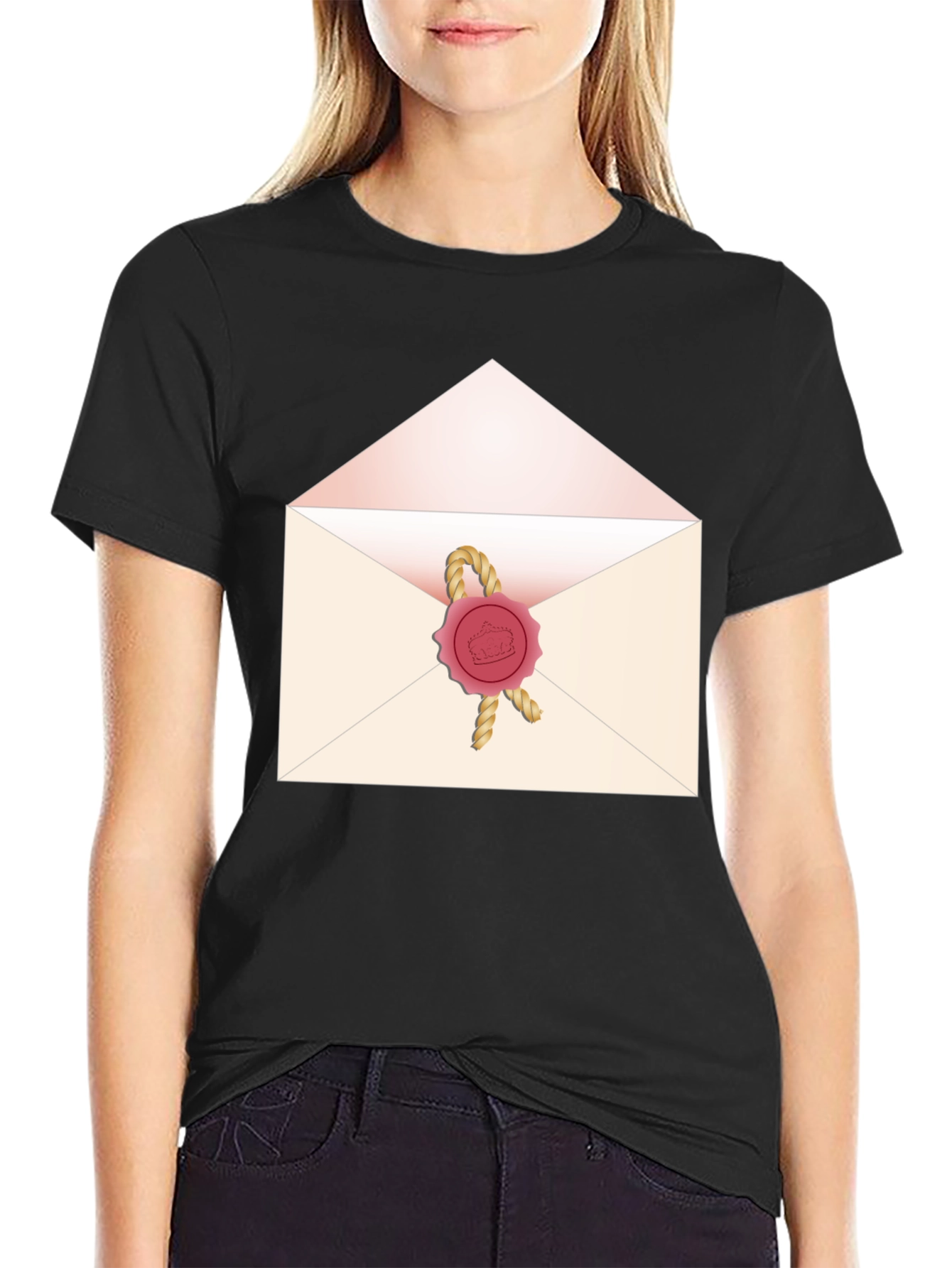 Sealed Letter T-Shirt - Royal Invitation Tee