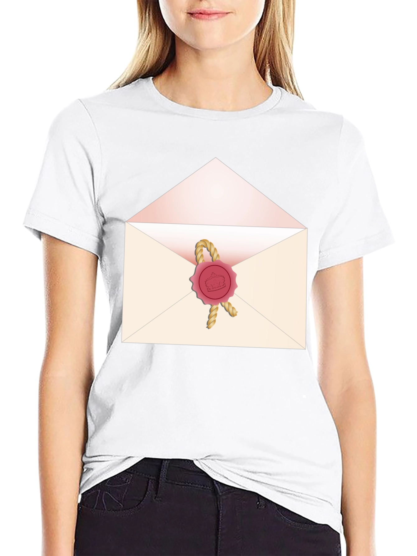 Sealed Letter T-Shirt - Royal Invitation Tee