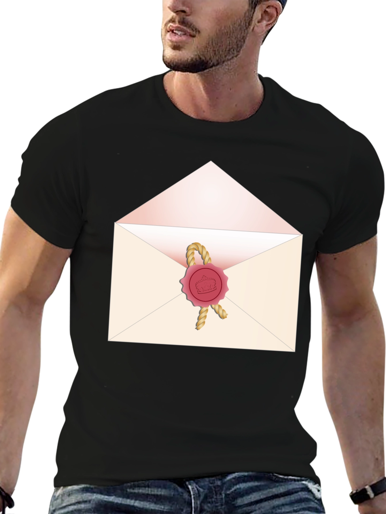 Sealed Letter T-Shirt - Royal Invitation Tee