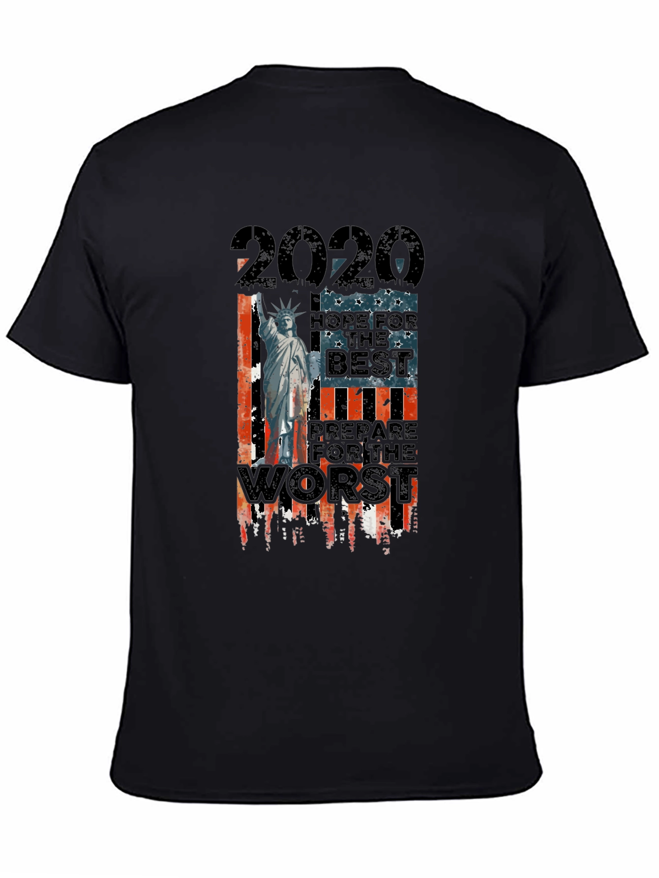 2020 Hope for the Best Graphic T-Shirt
