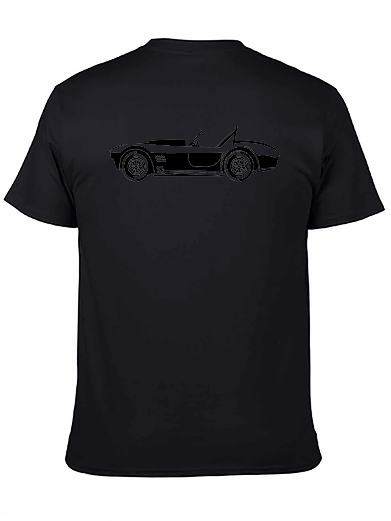 Classic Cobra Car Silhouette Graphic Tee