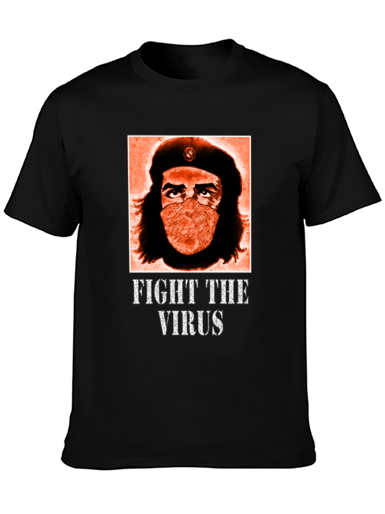 Fight the Virus T-Shirt: Guevara Masked