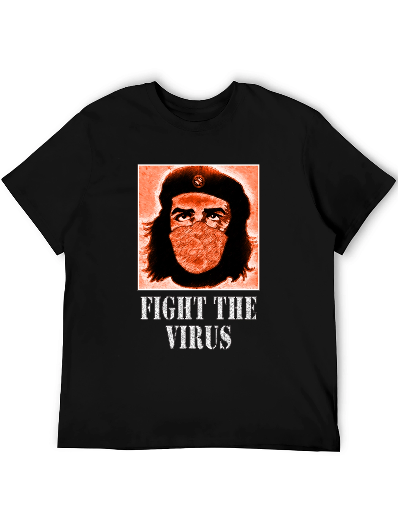 Fight the Virus T-Shirt: Guevara Masked