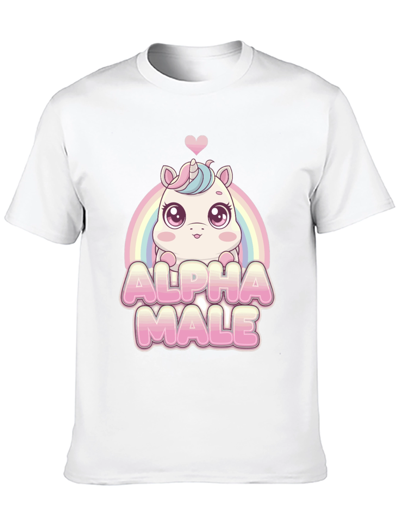 Alpha Male Unicorn Graphic T-Shirt