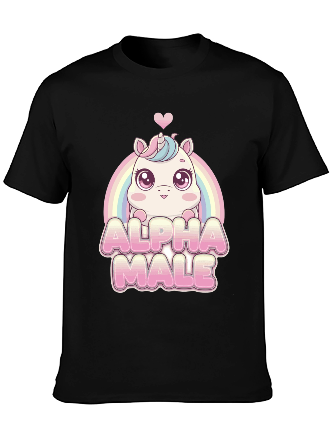 Alpha Male Unicorn Graphic T-Shirt