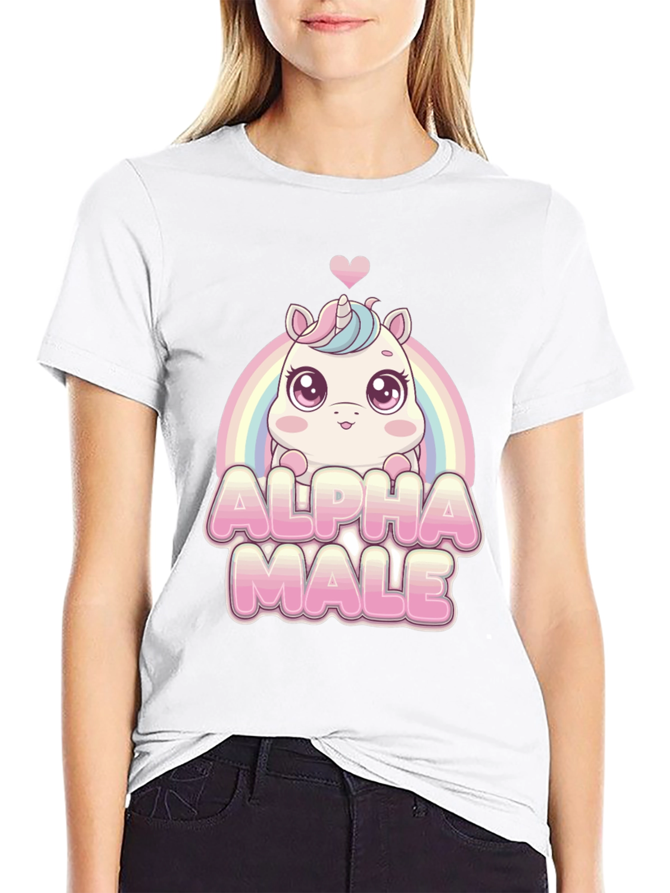 Alpha Male Unicorn Graphic T-Shirt