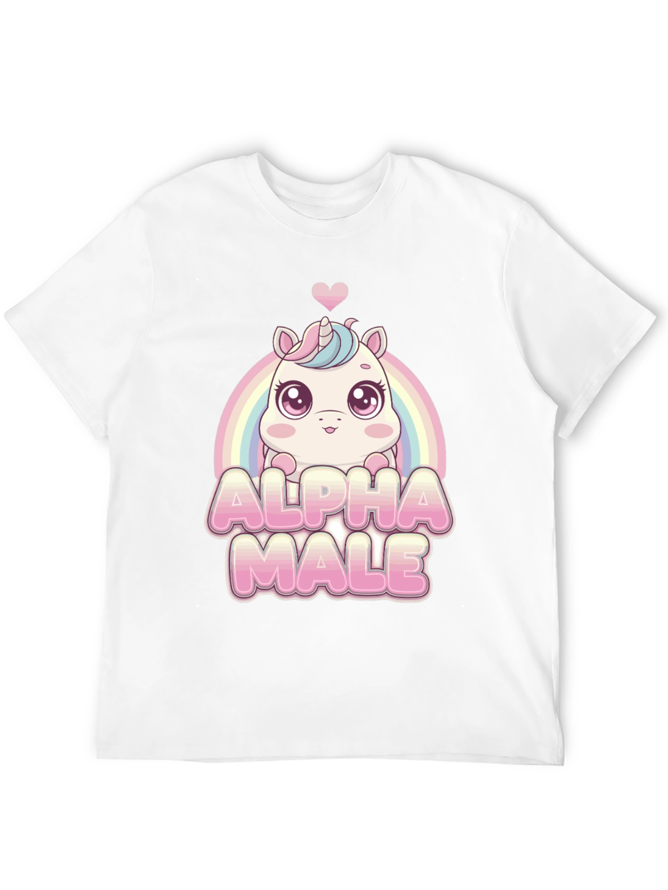 Alpha Male Unicorn Graphic T-Shirt