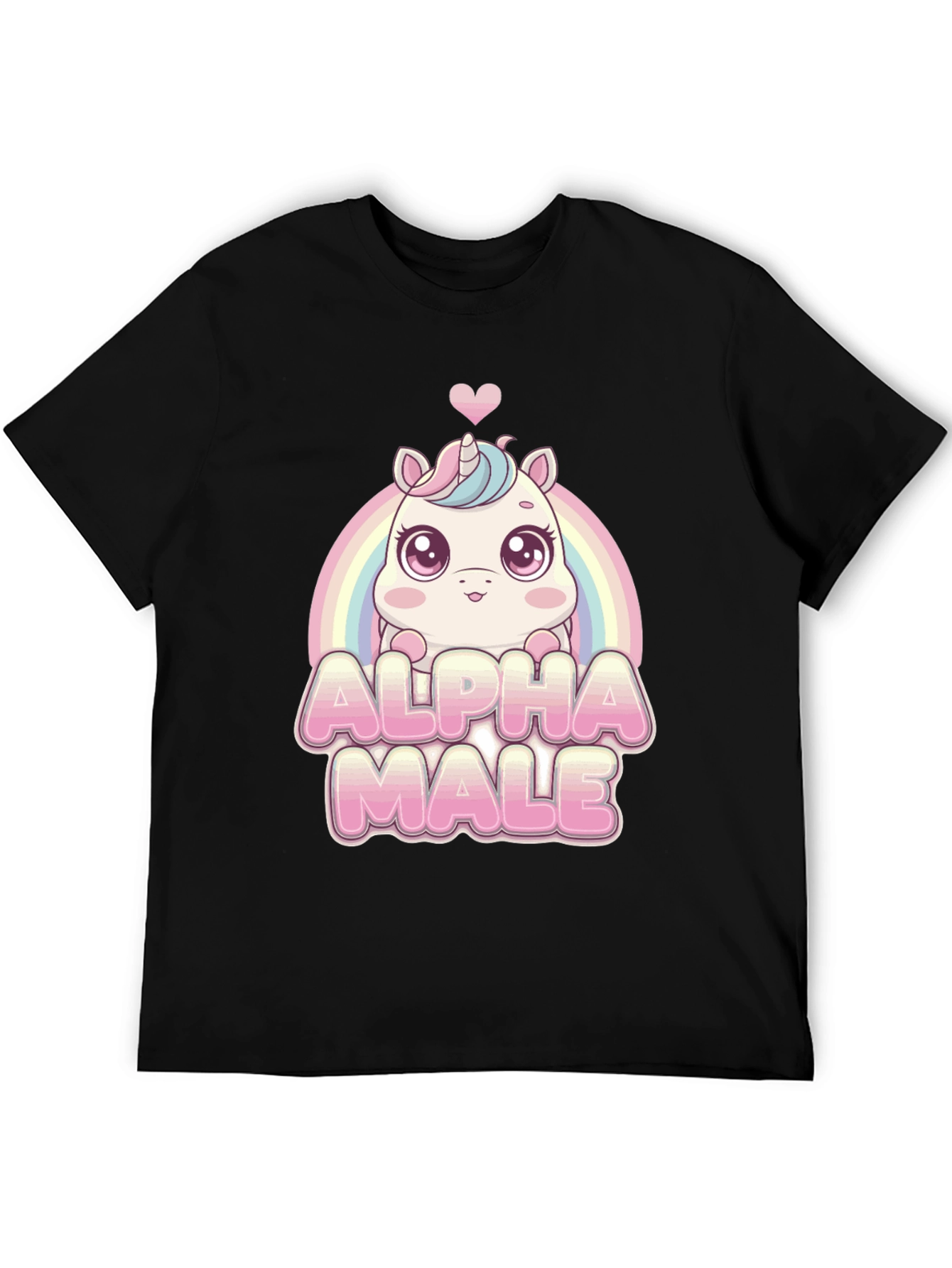 Alpha Male Unicorn Graphic T-Shirt