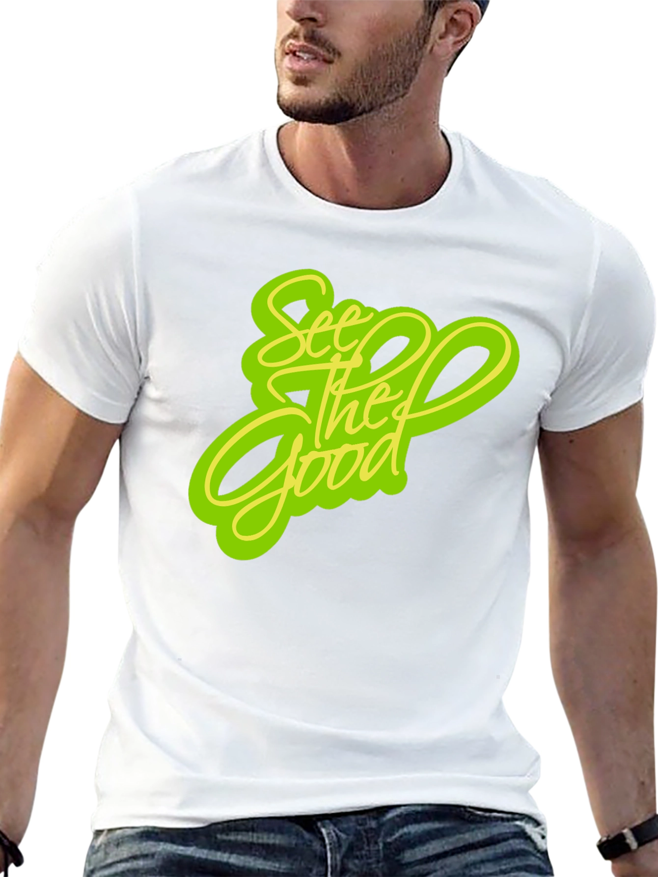 See the Good Graphic Black Tee