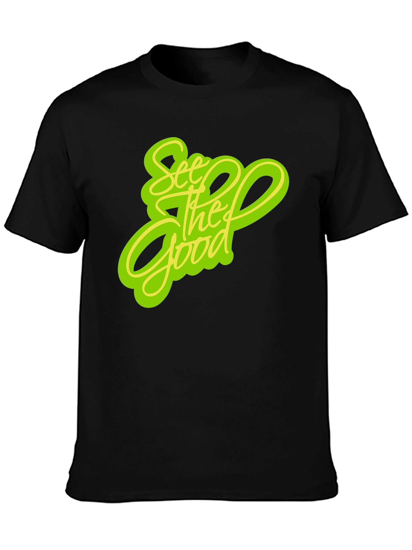 See the Good Graphic Black Tee