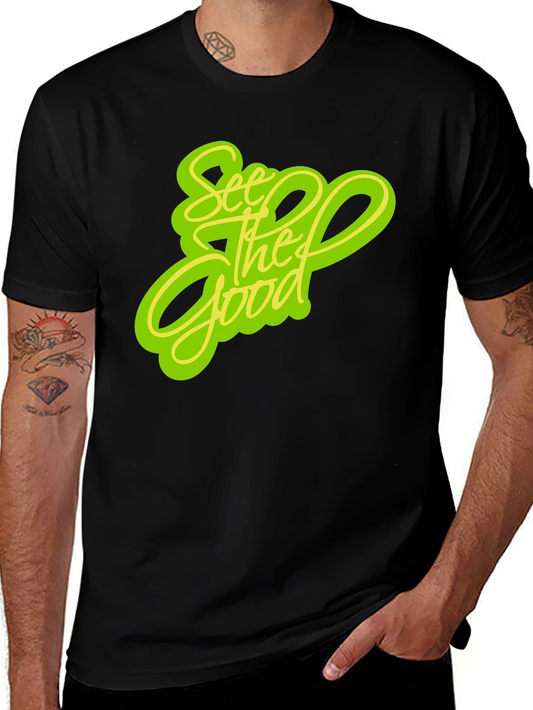 See the Good Graphic Black Tee