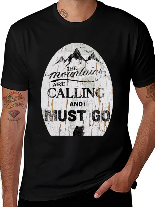 Mountains are Calling T-Shirt - Adventure Tee