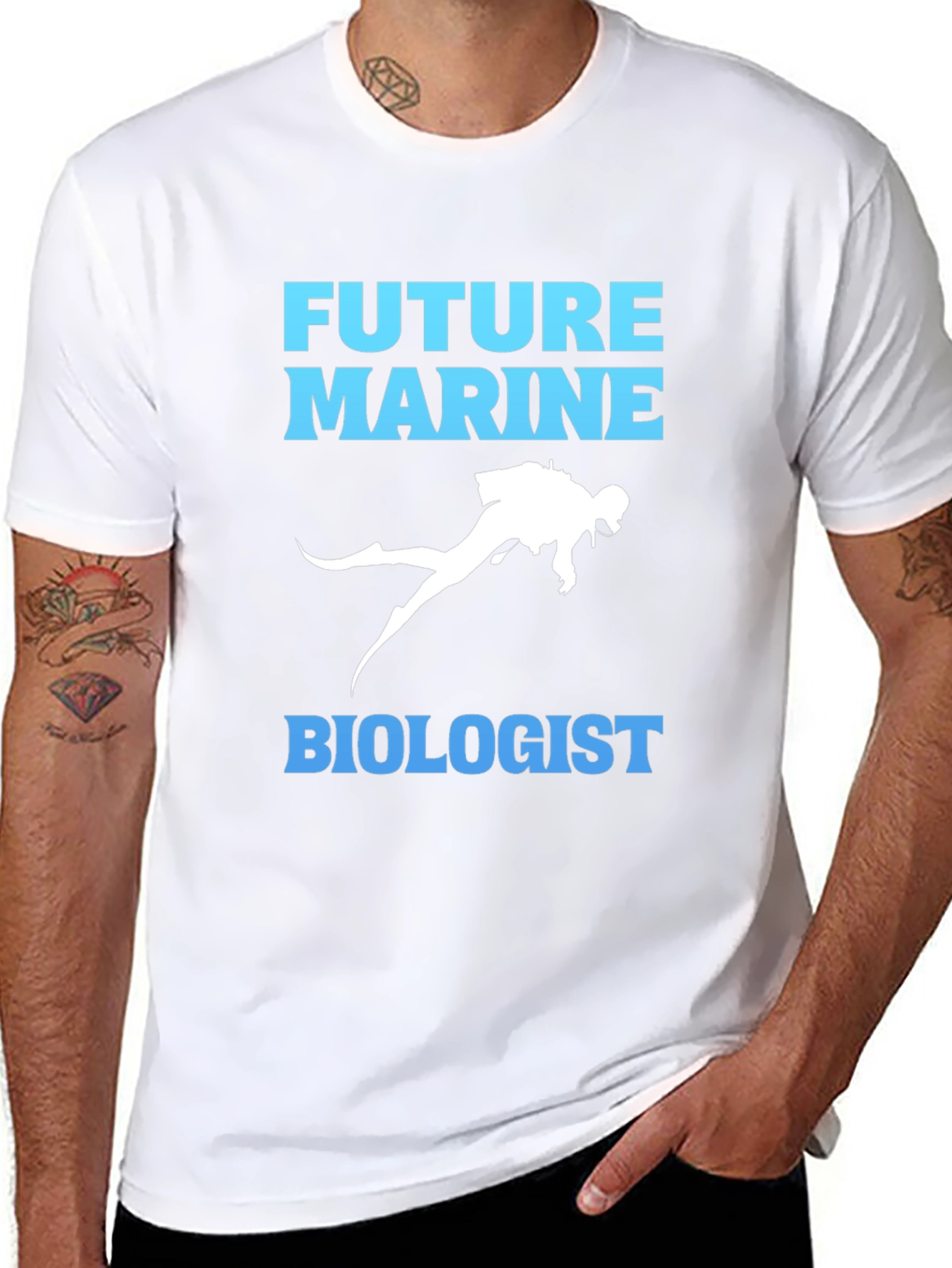 Future Marine Biologist T-Shirt - Dive into Science!