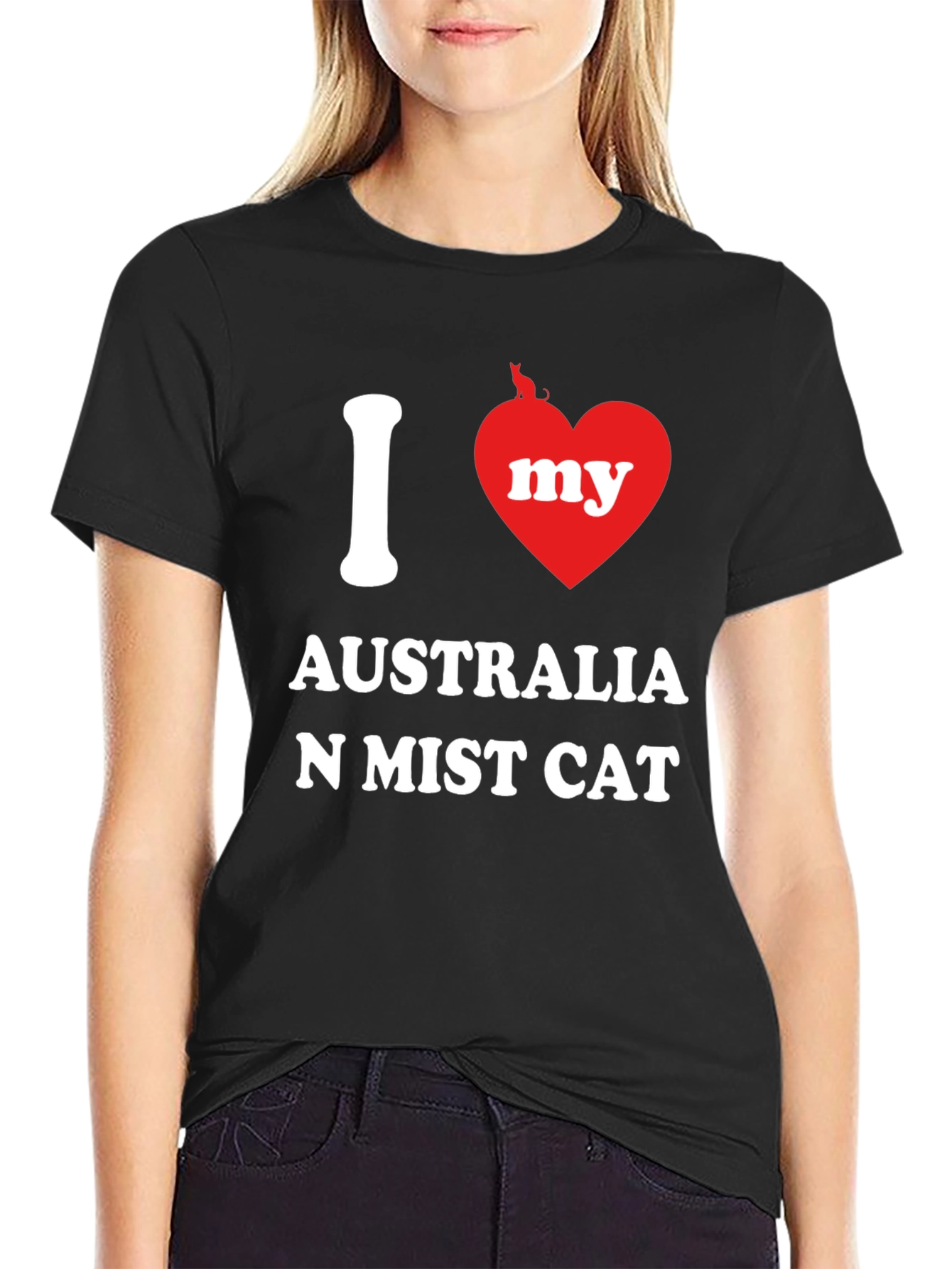 I Love My Australian Mist Cat T-Shirt