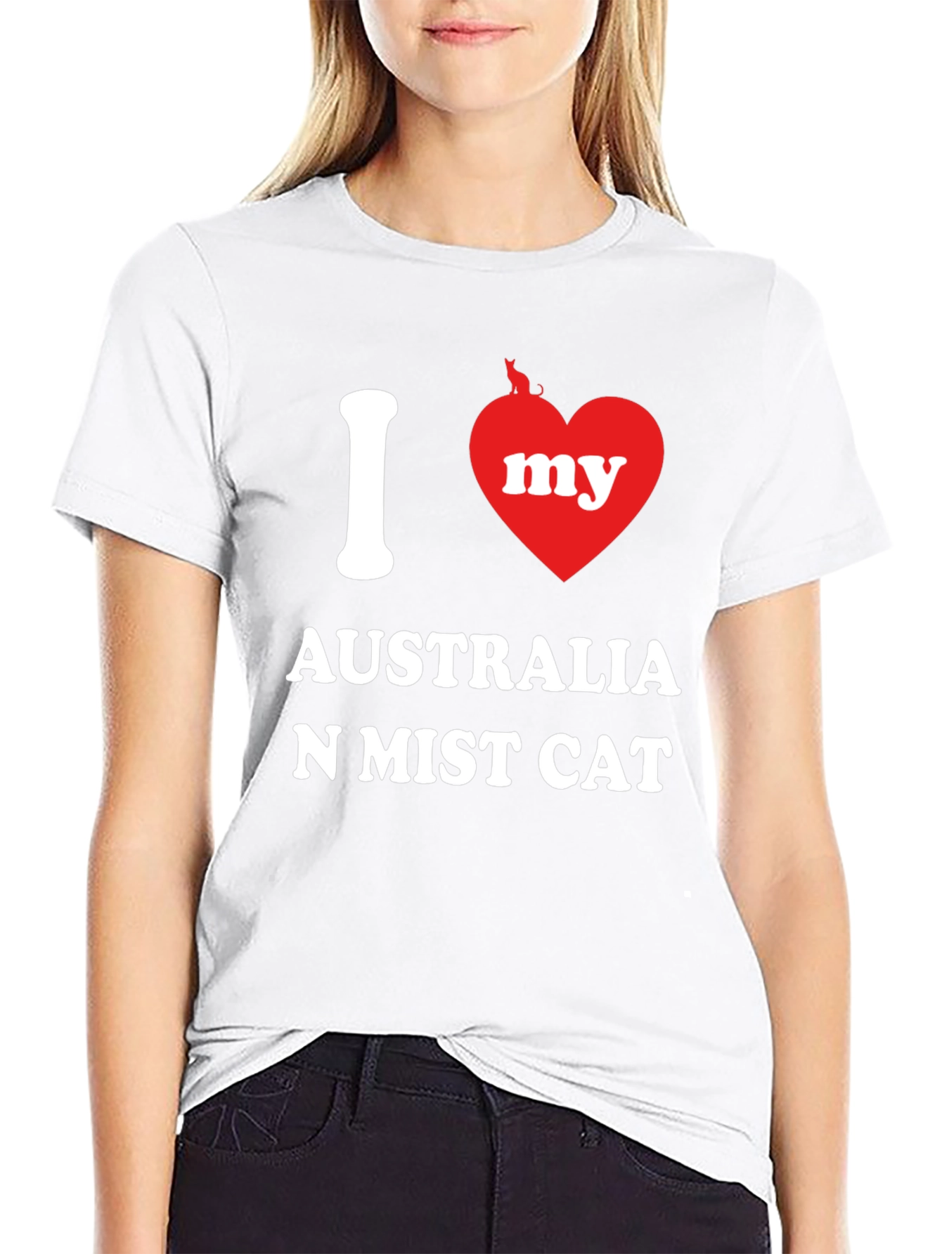 I Love My Australian Mist Cat T-Shirt
