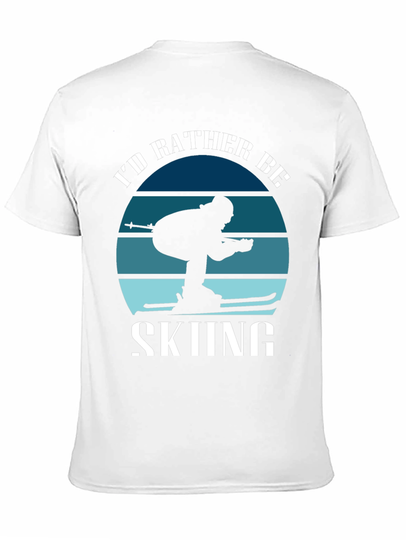 Id Rather Be Skiing T-Shirt