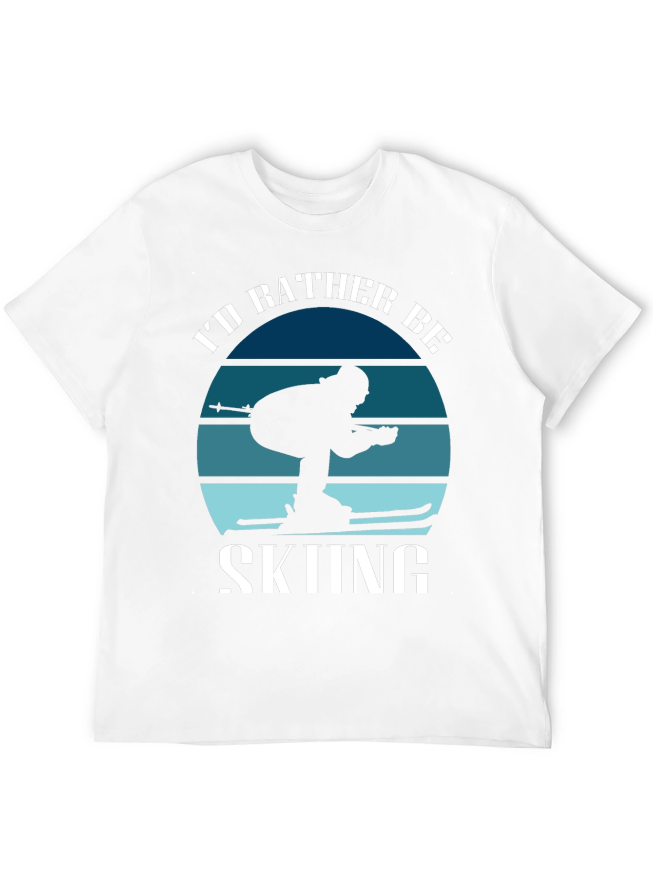 Id Rather Be Skiing T-Shirt