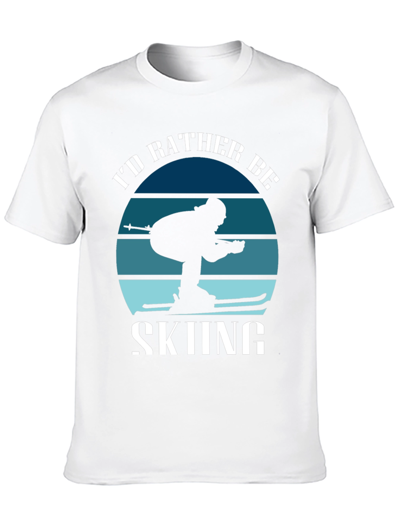 Id Rather Be Skiing T-Shirt