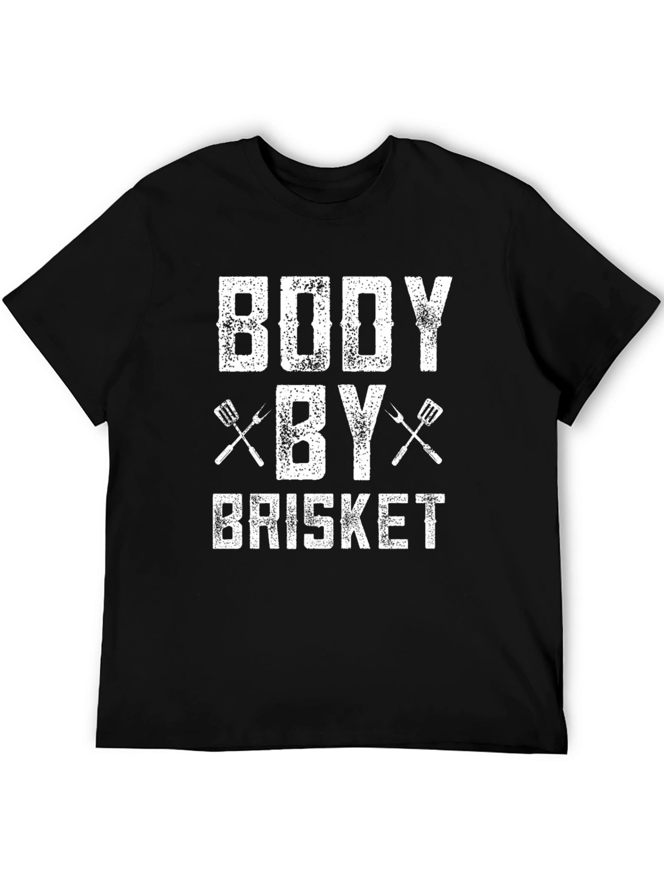 Body by Brisket Black Graphic Tee