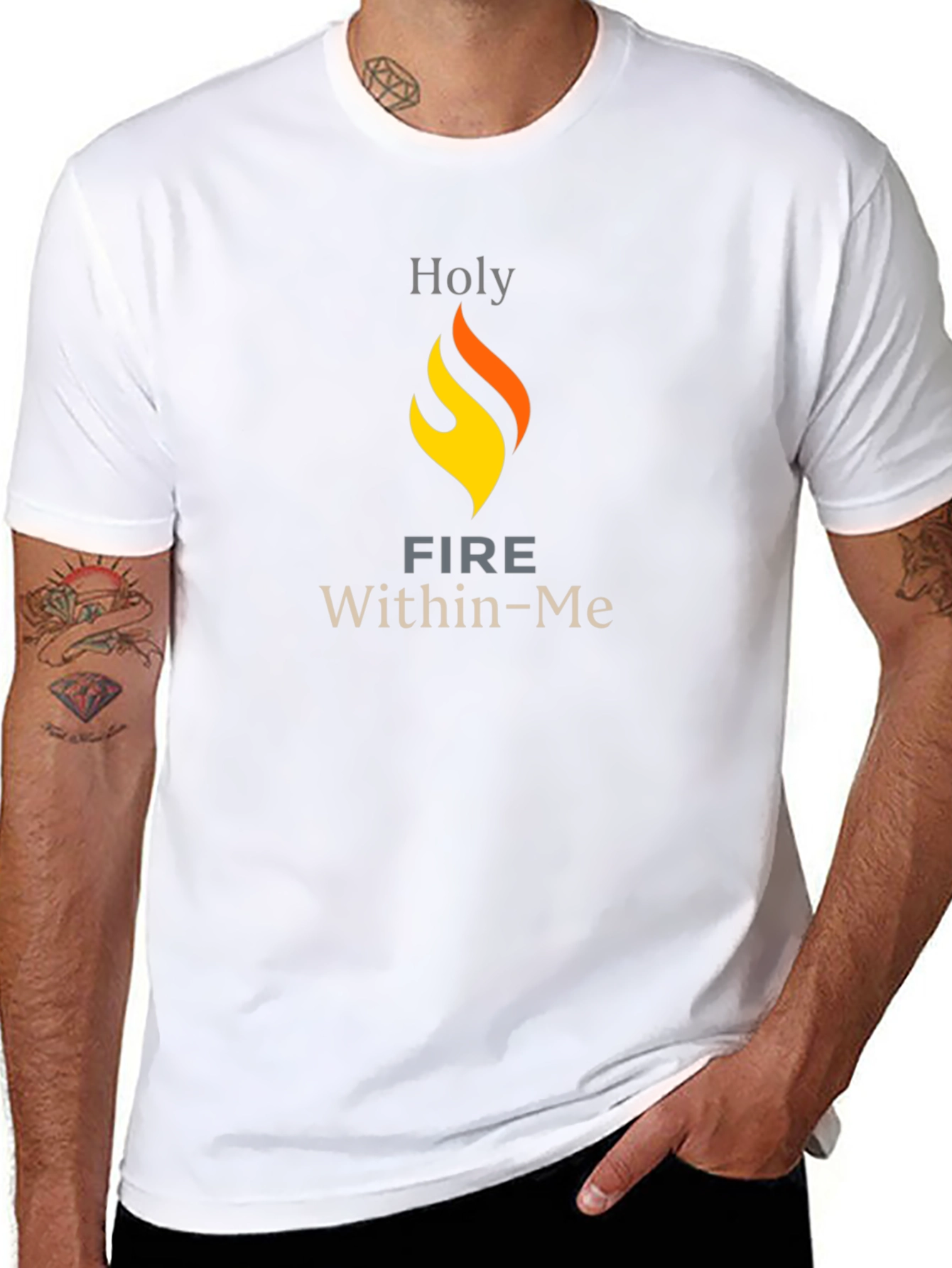 Holy Fire Within Me Graphic T-Shirt