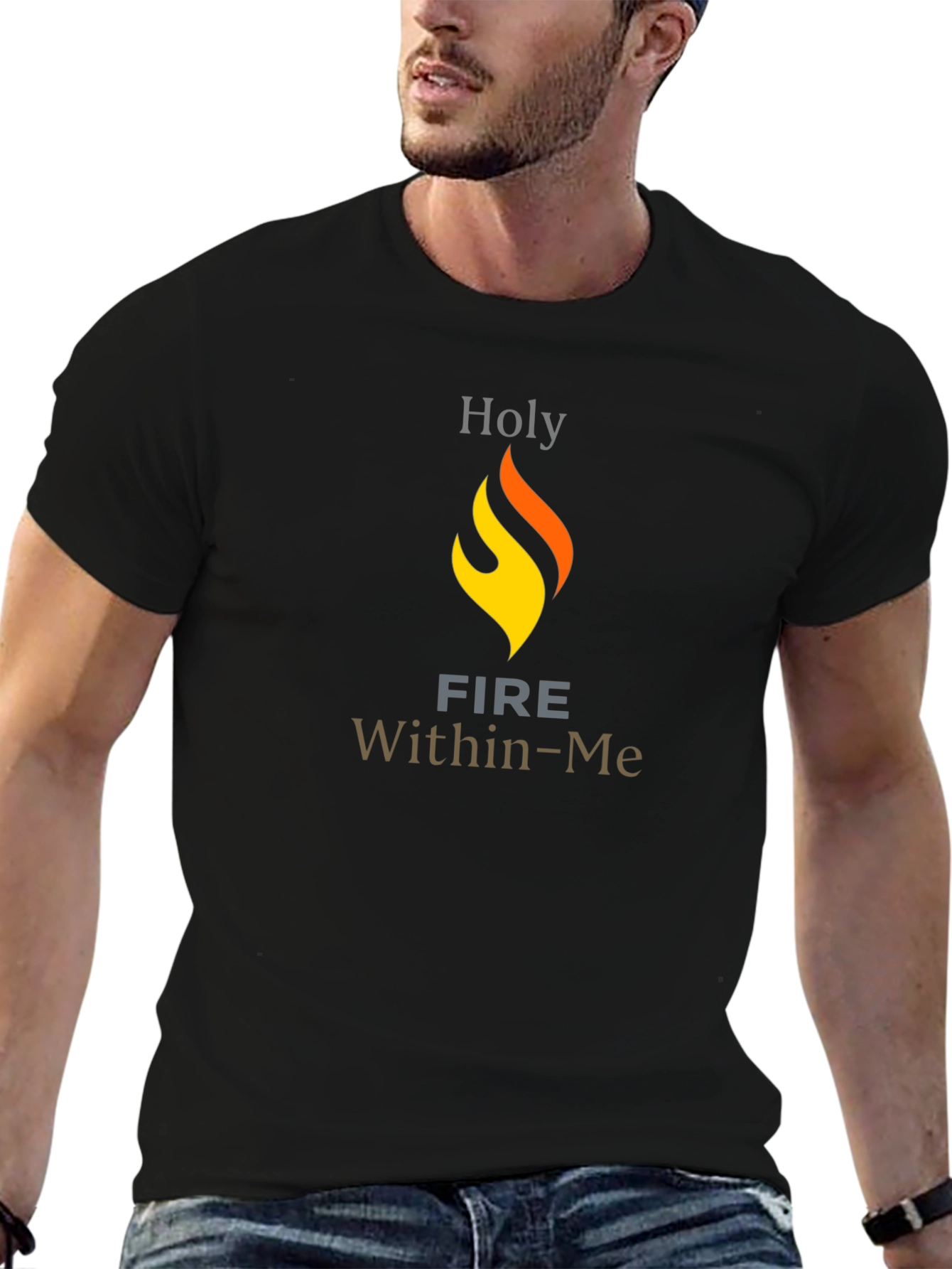 Holy Fire Within Me Graphic T-Shirt
