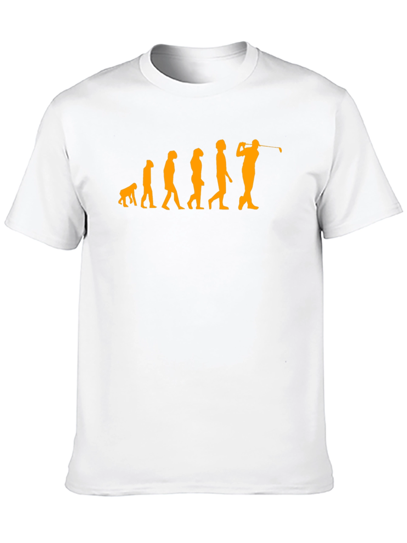 Golf Evolution T-Shirt - Black Cotton Tee