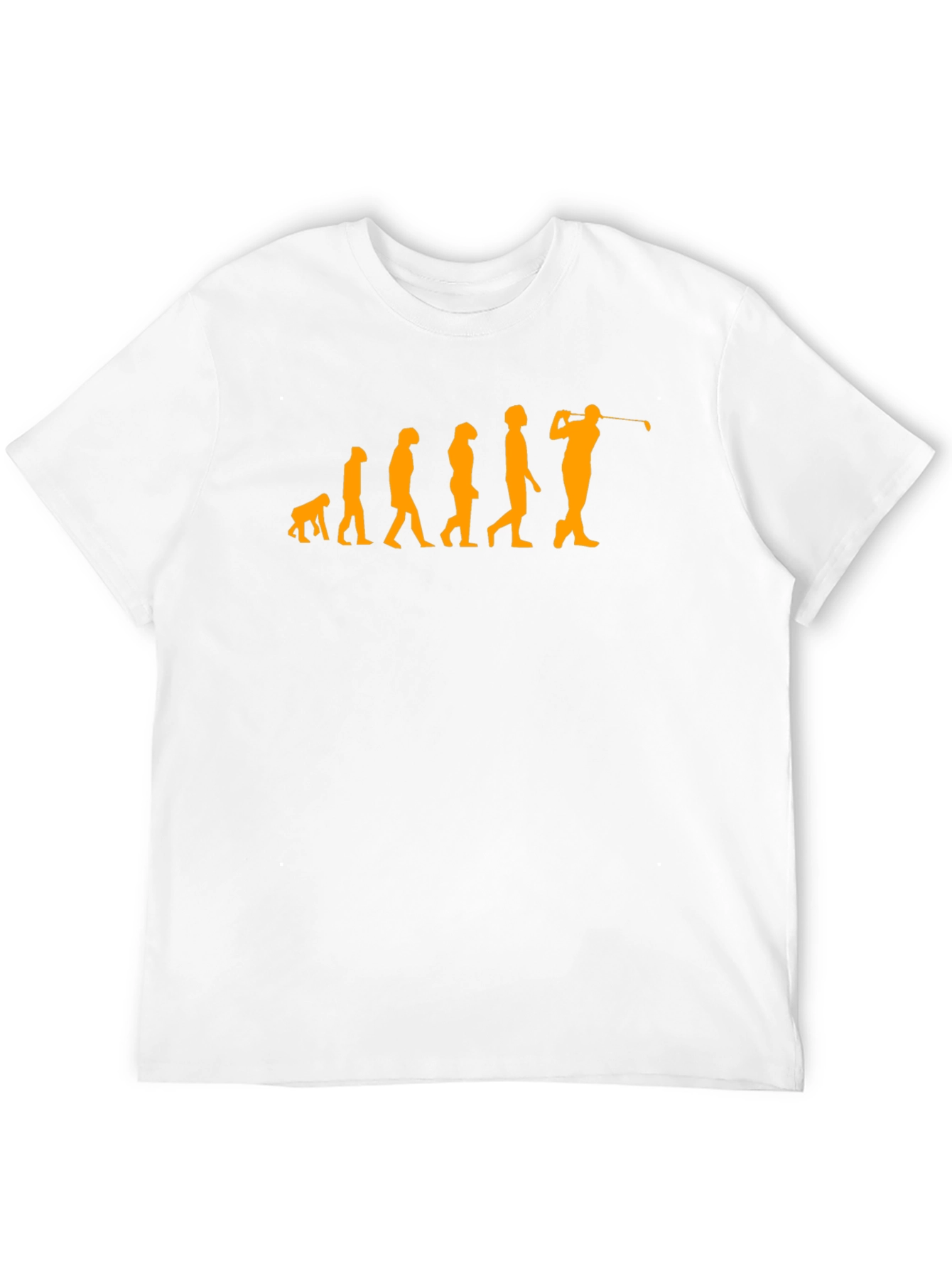 Golf Evolution T-Shirt - Black Cotton Tee