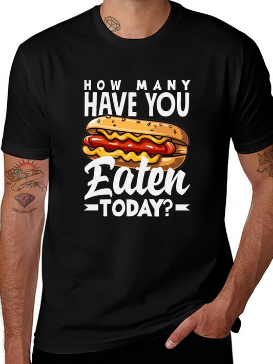 Hot Dog Graphic T-Shirt - Funny Foodie Tee