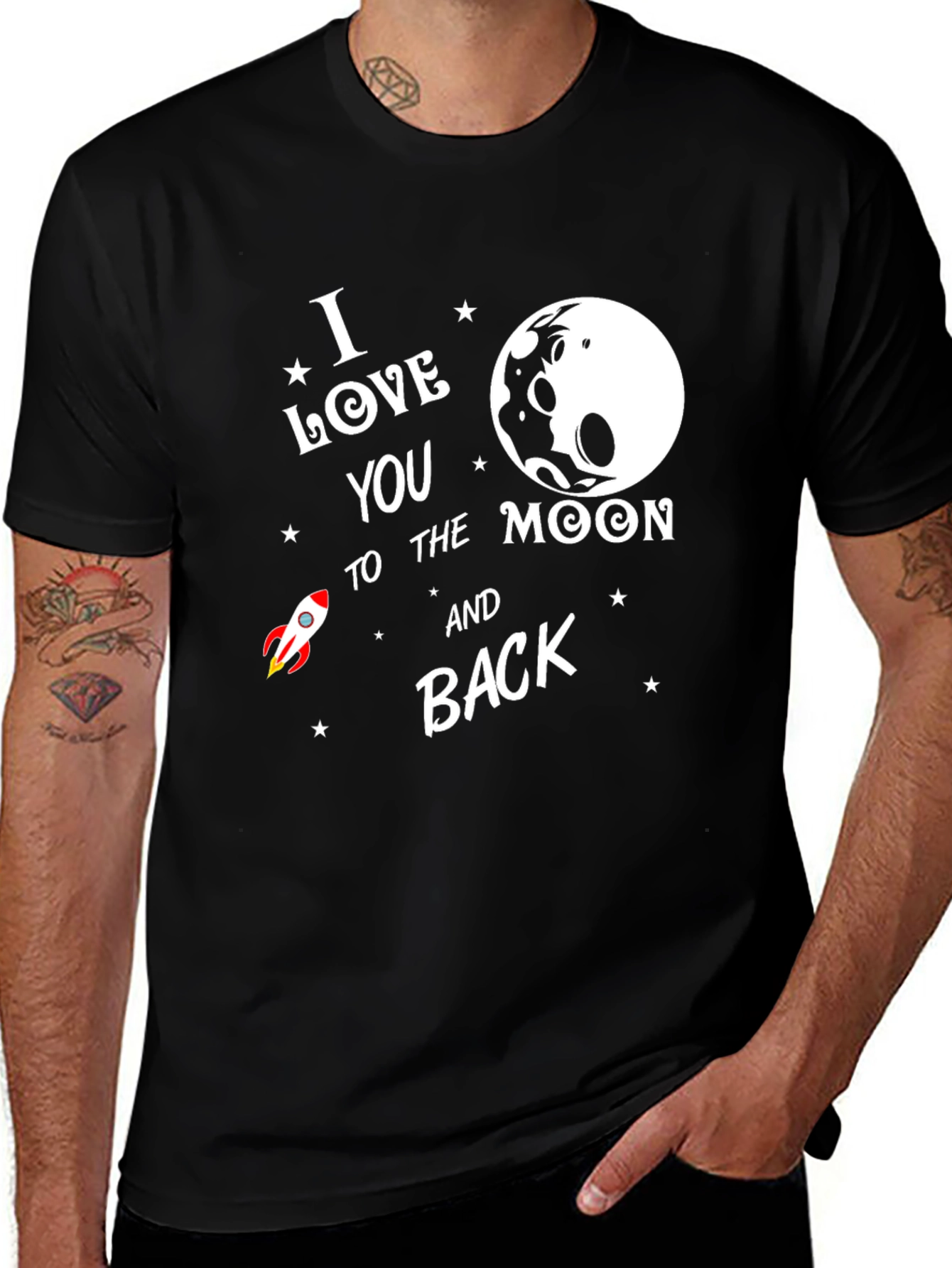 I Love You to the Moon and Back T-Shirt
