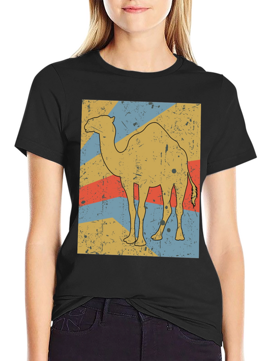 Retro Camel Graphic T-Shirt