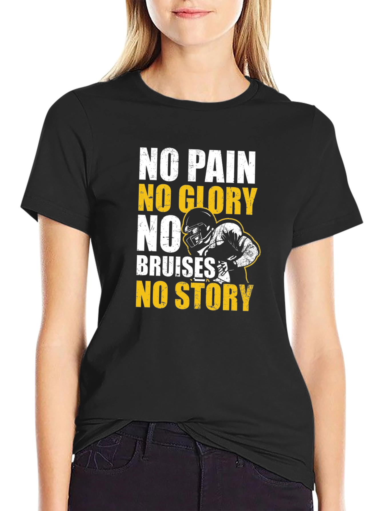 No Pain No Glory Graphic T-Shirt