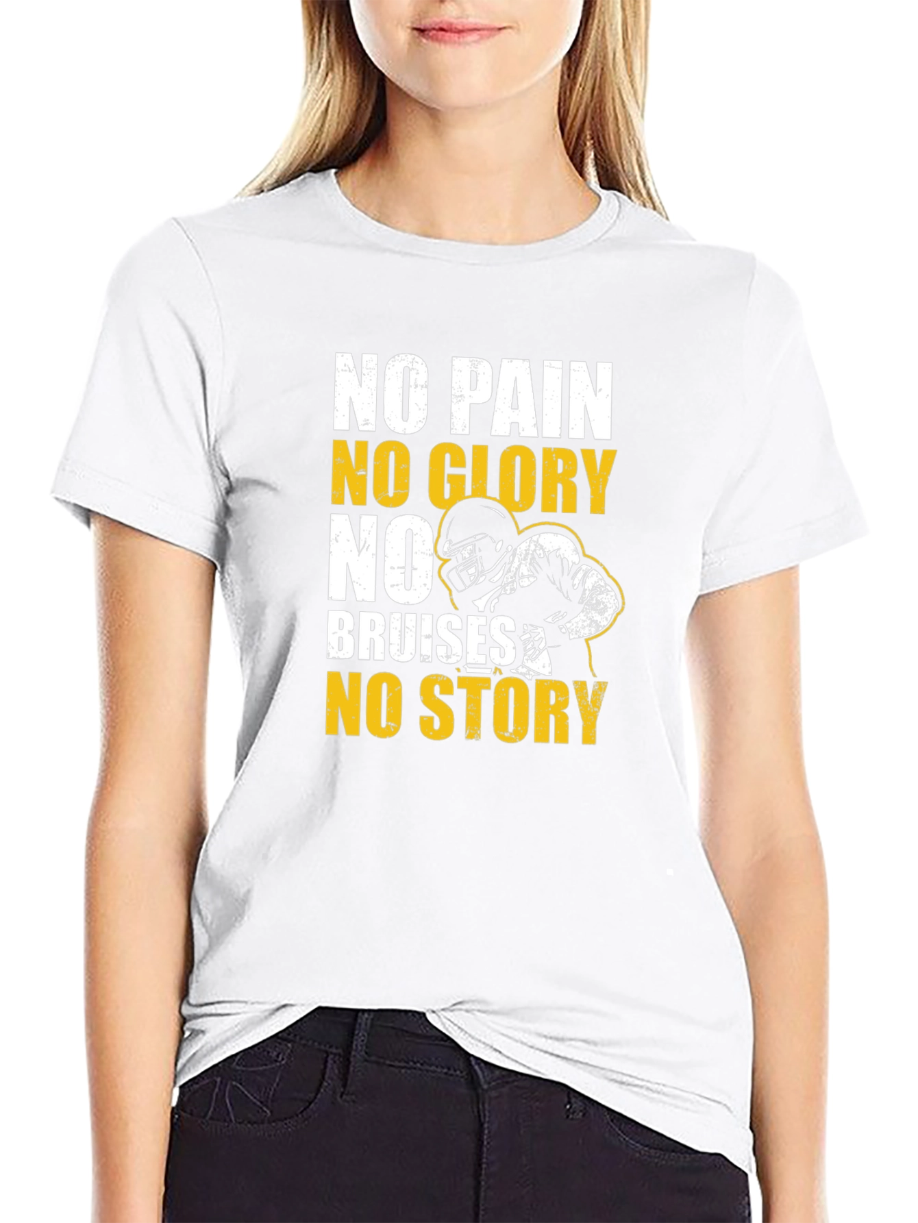 No Pain No Glory Graphic T-Shirt