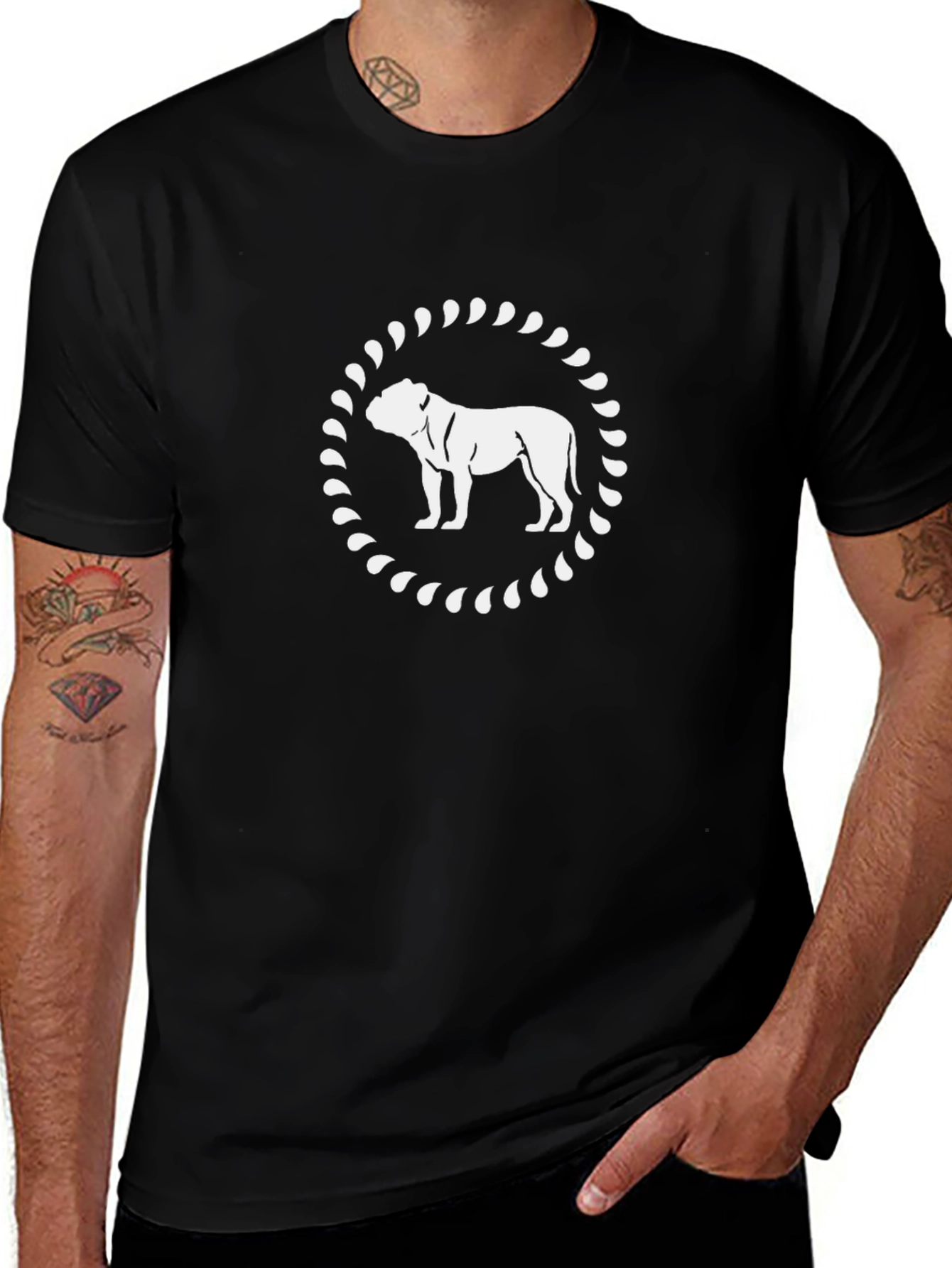 Dog Breed Graphic Tee - Stylish Unisex Black T-Shirt
