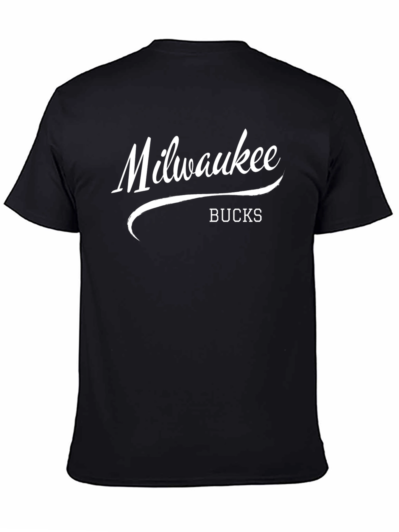 Milwaukee Bucks Graphic T-Shirt - Black