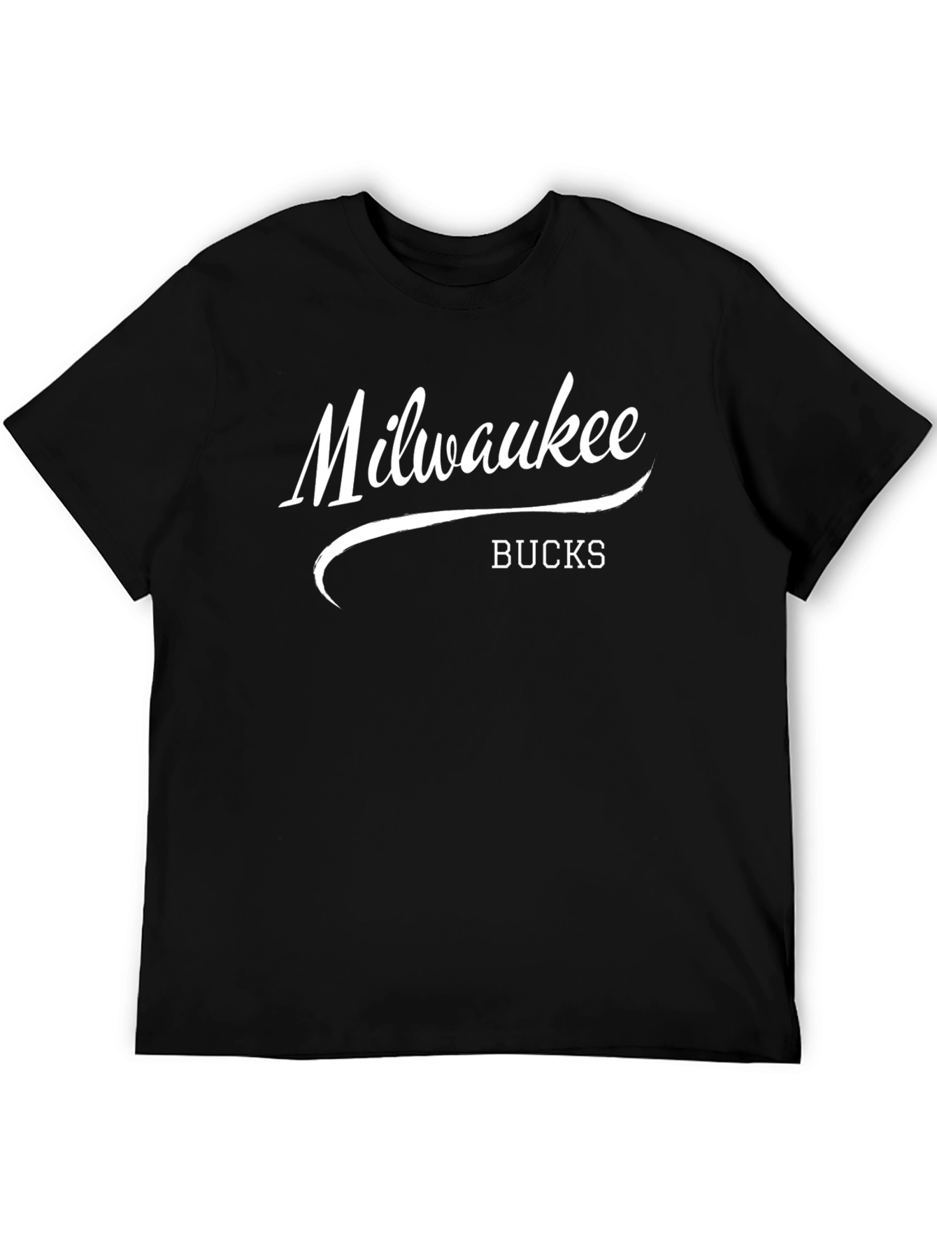 Milwaukee Bucks Graphic T-Shirt - Black