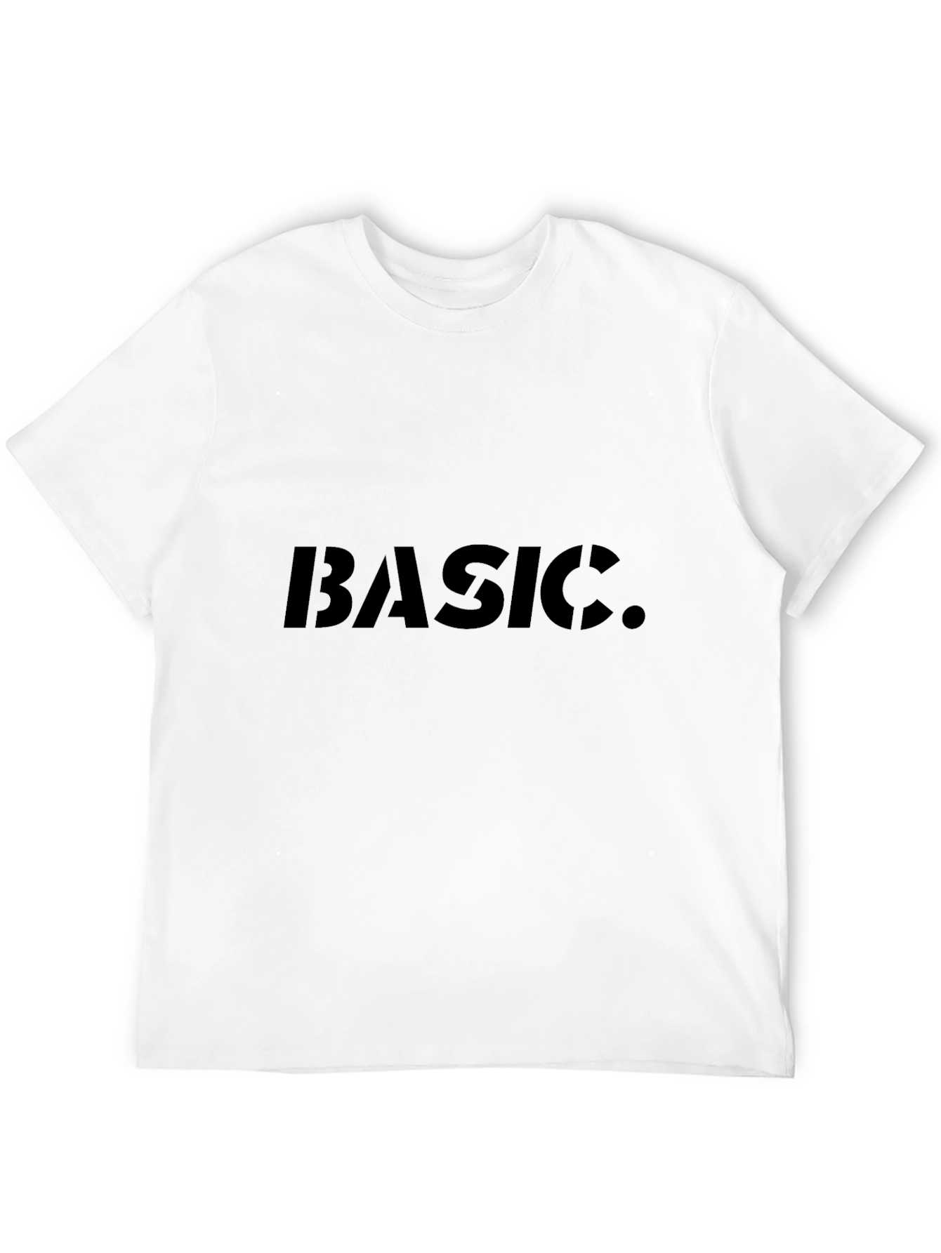 Basic Stencil Tee - Classic Comfort