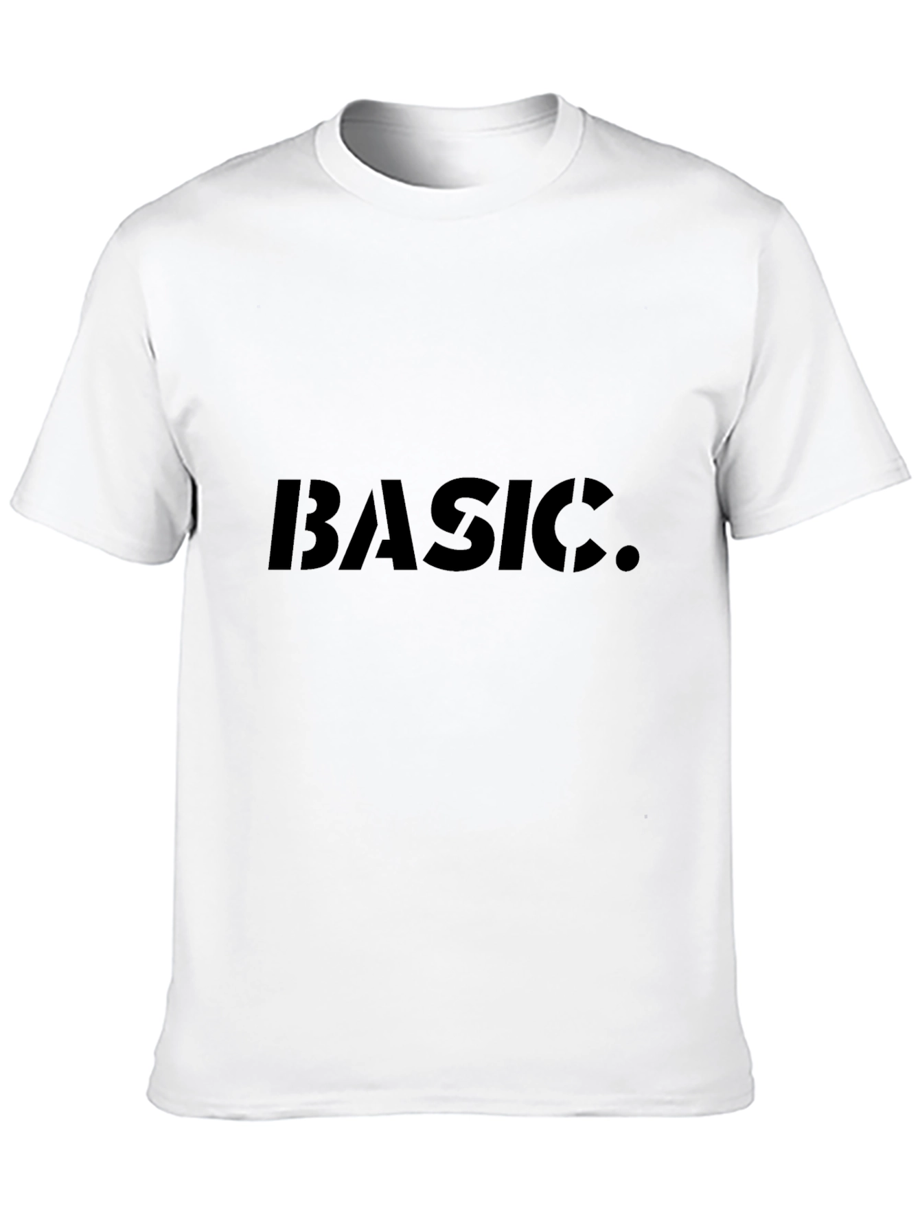 Basic Stencil Tee - Classic Comfort