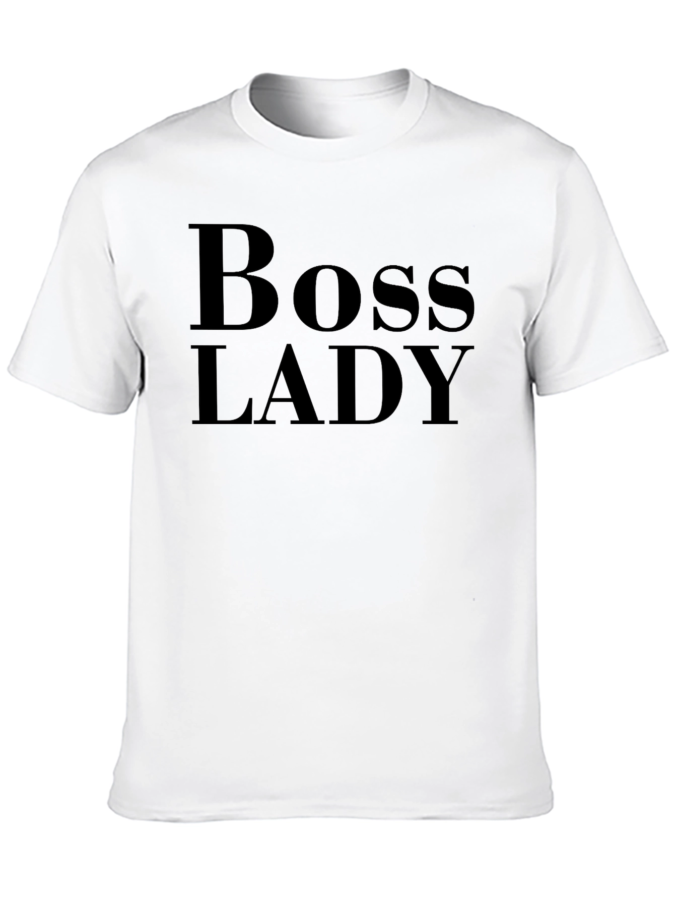 Boss Lady Black T-Shirt - Empowering Womens Fashion
