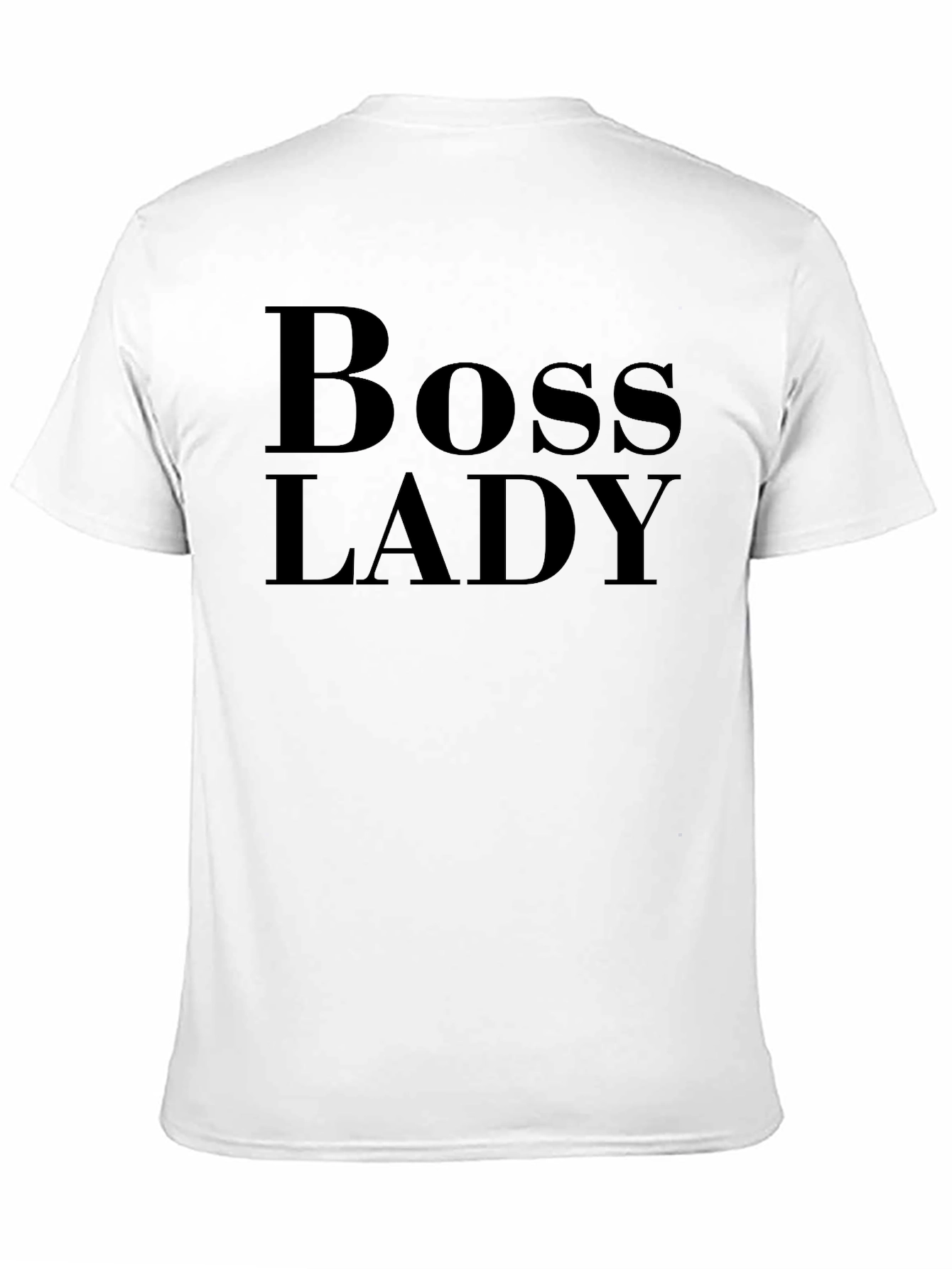 Boss Lady Black T-Shirt - Empowering Womens Fashion