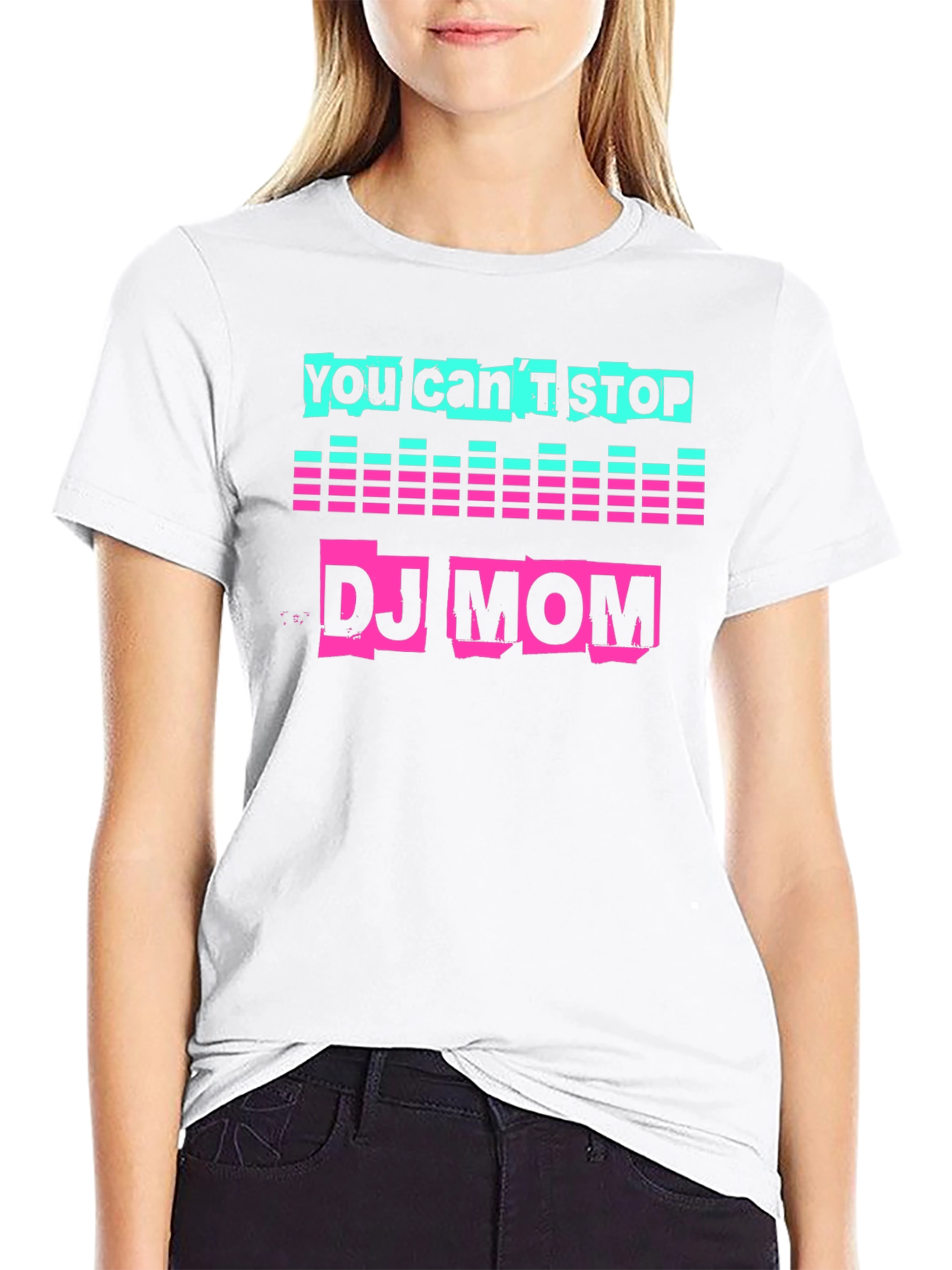 DJ Mom T-Shirt - Funky Music Lover Tee