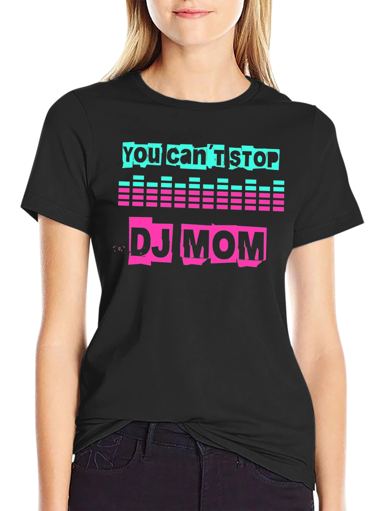 DJ Mom T-Shirt - Funky Music Lover Tee