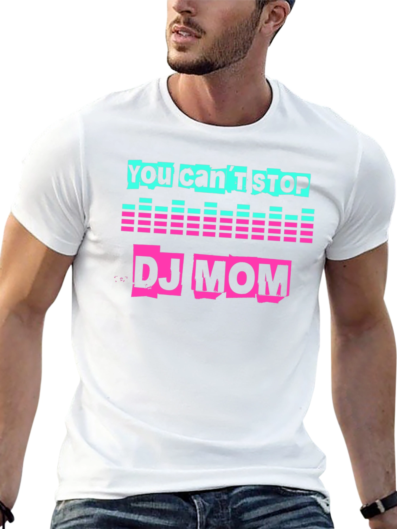 DJ Mom T-Shirt - Funky Music Lover Tee