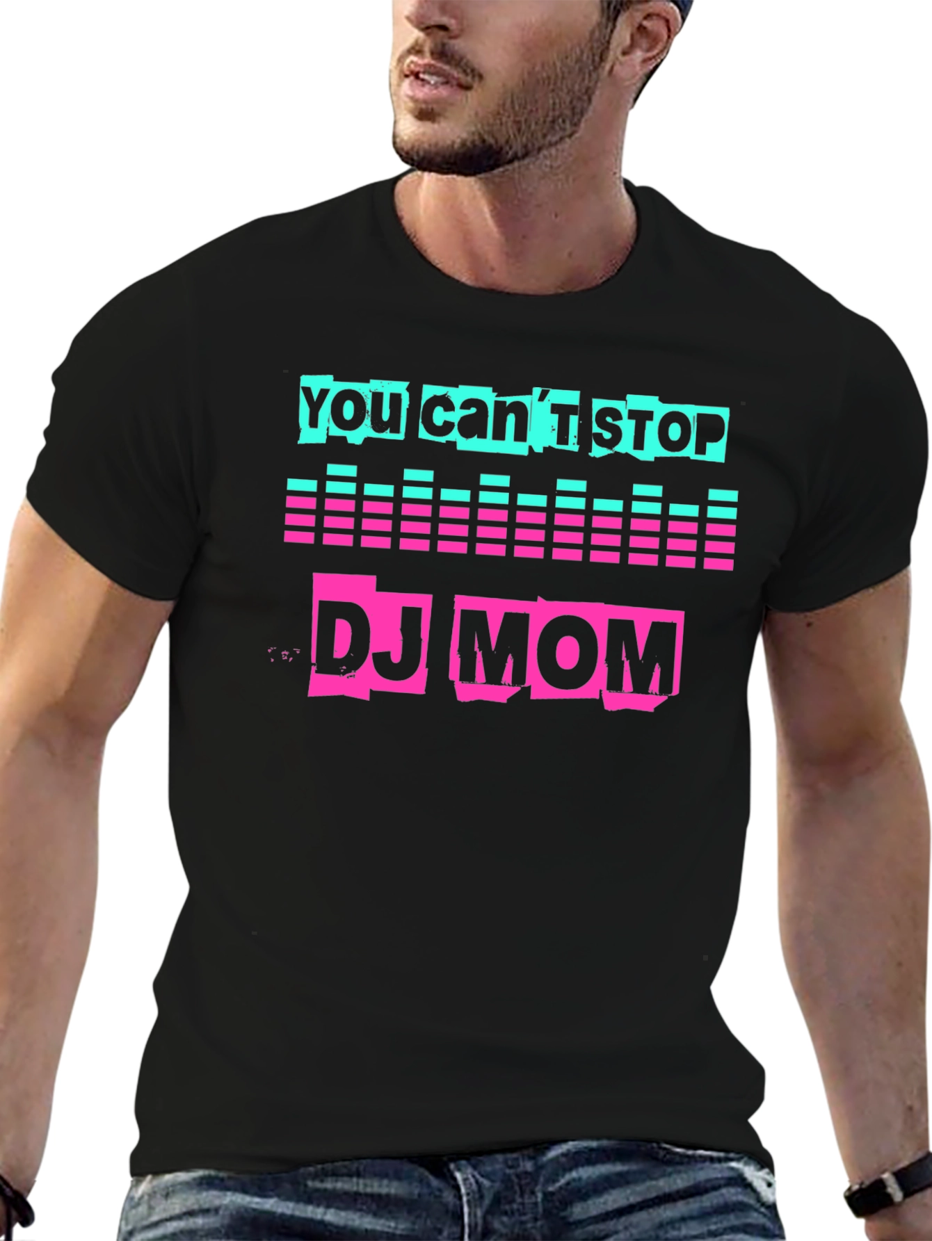 DJ Mom T-Shirt - Funky Music Lover Tee