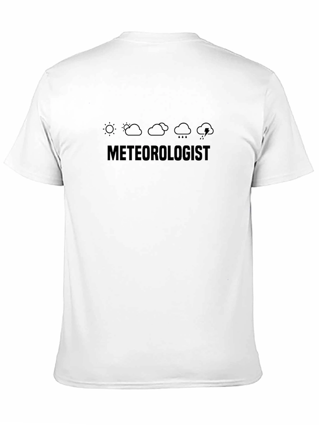 Meteorologist Weather Graphic Print T-Shirt