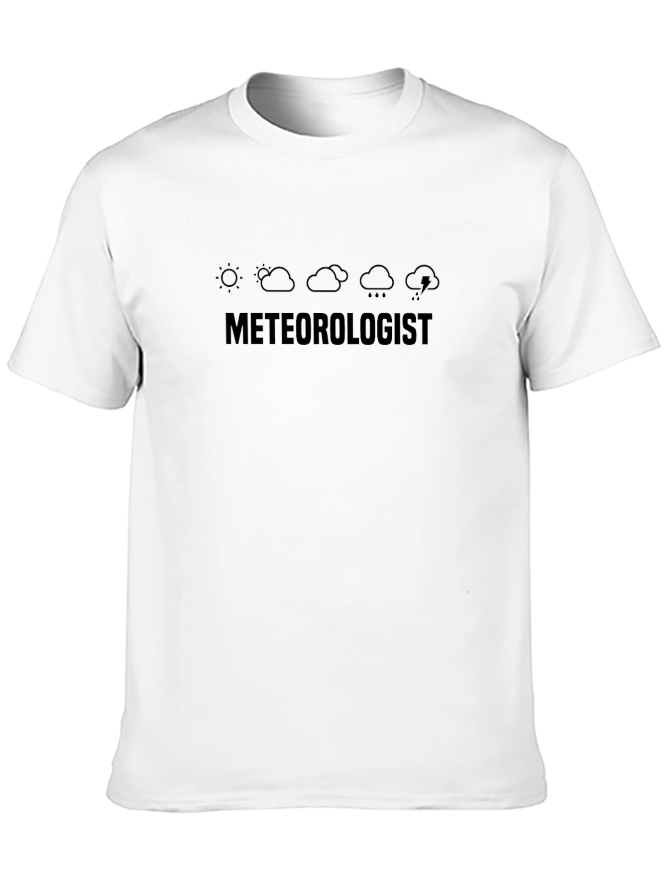 Meteorologist Weather Graphic Print T-Shirt