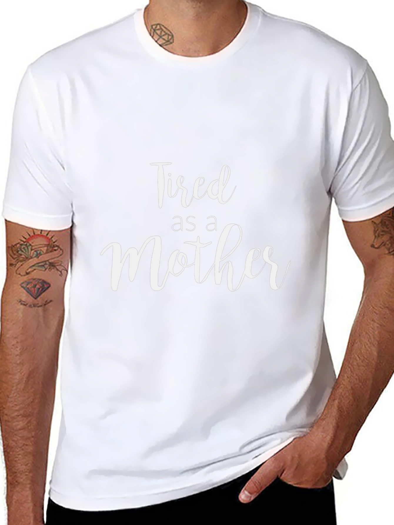 Tired as a Mother Graphic T-Shirt