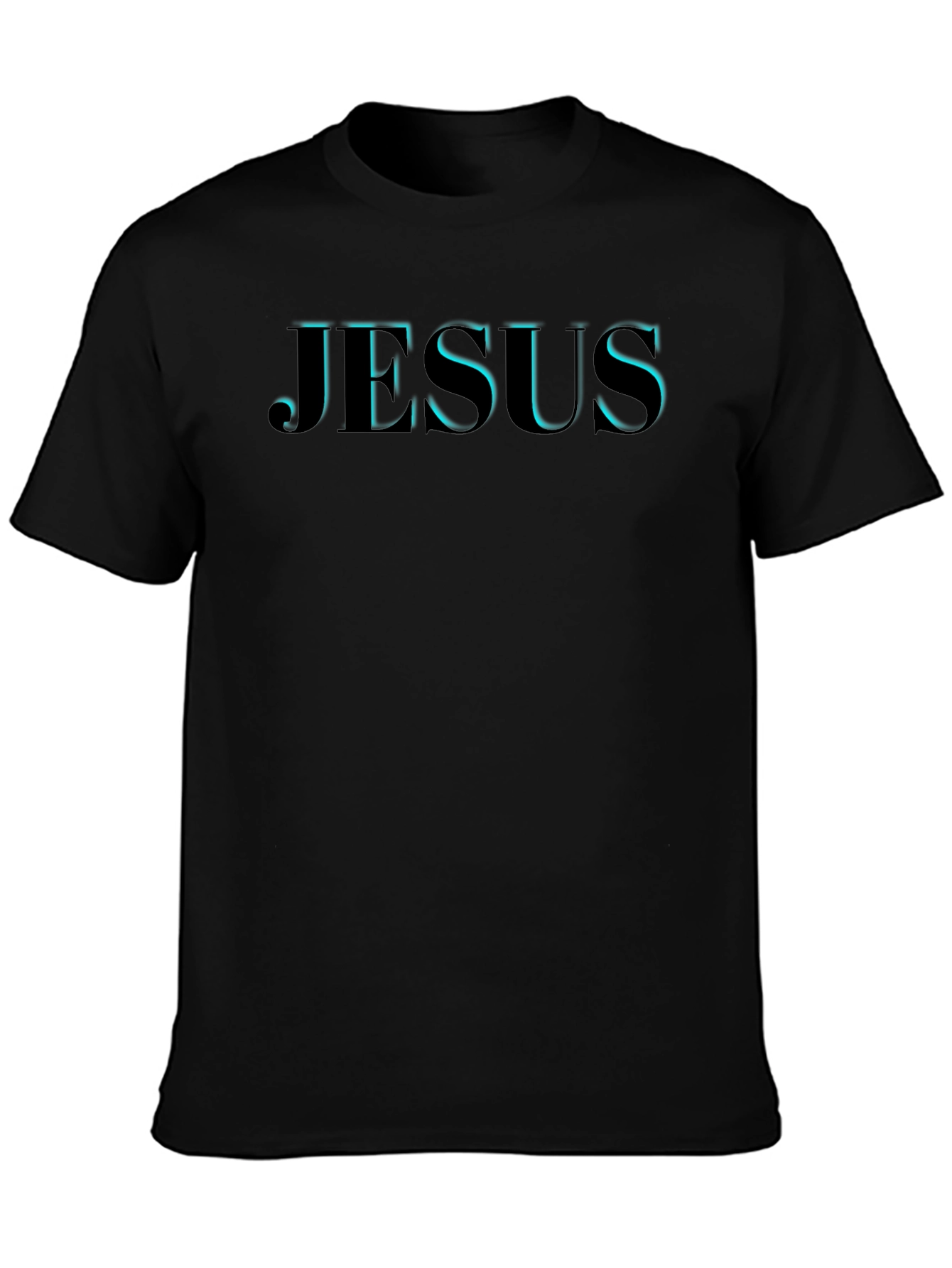Jesus Graphic T-Shirt - Black
