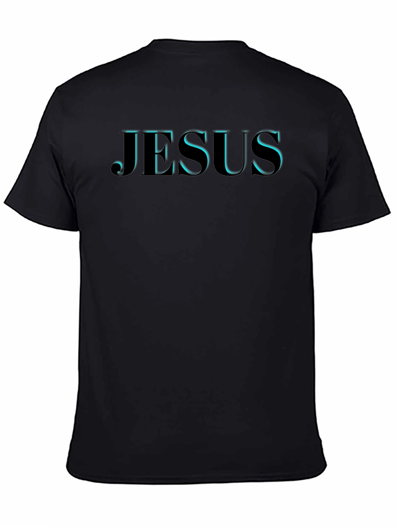Jesus Graphic T-Shirt - Black